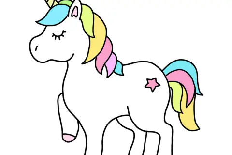Einhorn malen: Einfache Anleitung für Anfänger & Kinder