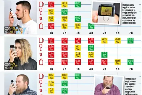 Po 5 piwach kiedy można jechać? Sprawdź, jak długo czekać na jazdę