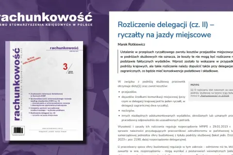 Jak obliczyć ryczałt za nocleg w delegacji zagranicznej i uniknąć błędów