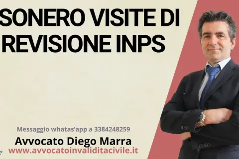 Avvocato Diego Marra, esperto in esonero visite di revisione invalidità INPS. Contattalo per assistenza.