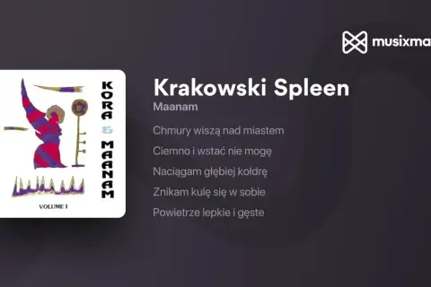 Krakowski spleen: tekst, symbolika i co naprawdę śpiewała Kora?