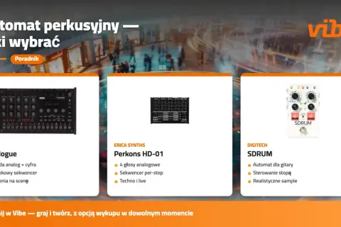 Poradnik: jaki automat perkusyjny wybrać? Prezentacja Korg Drumlogue, Erica Synths Perkons HD-01 i Digitech SDRUM.