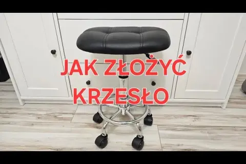 Jak złożyć krzesło obrotowe? Prosty przewodnik krok po kroku