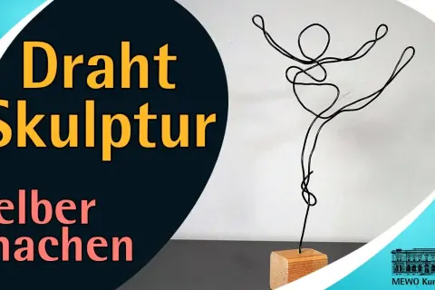 Drahtskulpturen: Anleitungen, Künstler & DIY-Ideen