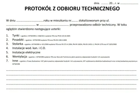 Na co zwrócić uwagę przy odbiorze mieszkania od dewelopera, aby uniknąć problemów
