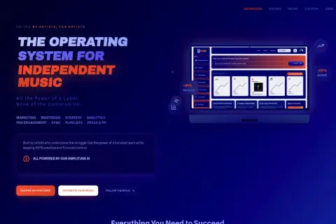 Upcomer platform empowers independent artist promotion with AI-driven tools for marketing, analytics, and growth.