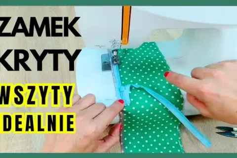 Jak wszyć zamek kryty do spódnicy z paskiem bez błędów i frustracji