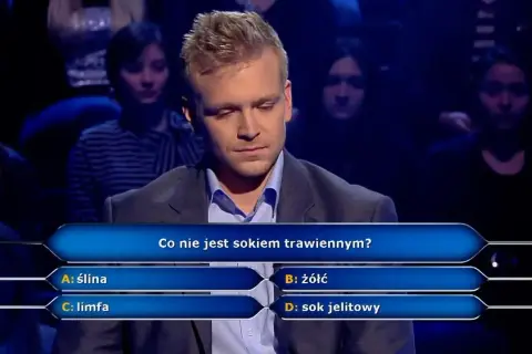 Mocz nie jest sokiem trawiennym: odpowiedź z Milionerów i tajemnice trawienia