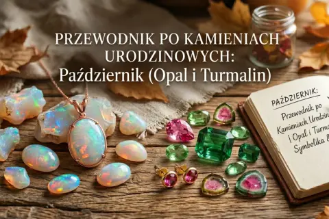 Kolorowy turmalin i opale, kamienie października. Odkryj ich właściwości i symbolikę.