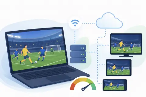 Adaptacyjny streaming: jak transmisja dopasowuje obraz do internetu