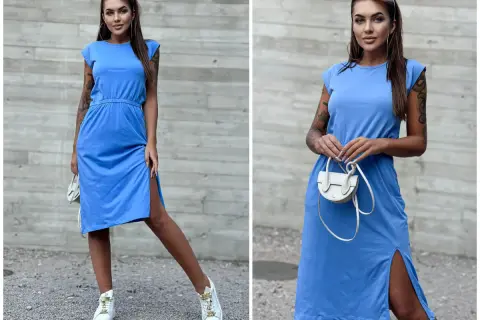 Jakie buty do niebieskiej sukienki na wesele? Stylizacje, które zachwycą