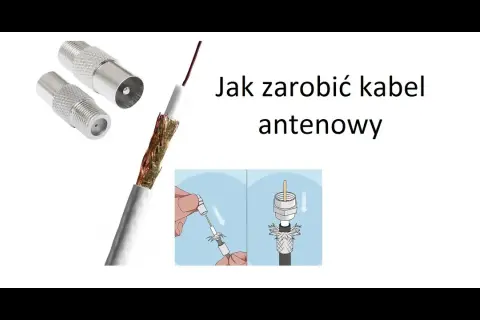 Podłącz kabel antenowy do siatkówki DVB-T2: Poradnik krok po kroku