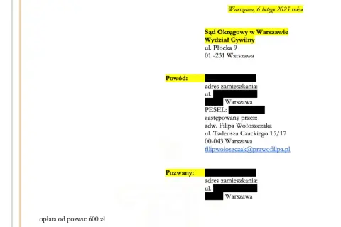 Gdzie złożyć pozew o rozwód w Warszawie, aby uniknąć problemów?