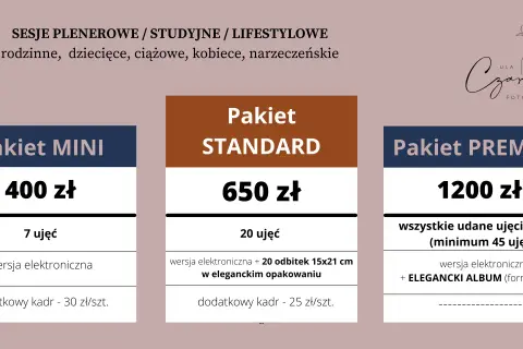 Cennik sesji zdjęciowych 2024: Ile kosztuje fotografia w Polsce?