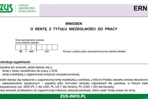Jakie dokumenty są potrzebne do wniosku o rentę z tytułu niezdolności?