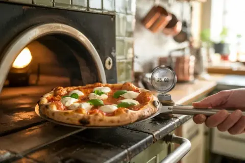 Idealna temperatura pizzy w domu? Odkryj sekret chrupiącego spodu!