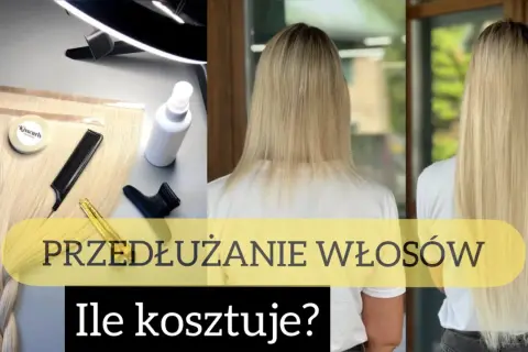 Przedłużanie włosów: zobacz metamorfozę i dowiedz się, ile kosztuje przedłużanie włosów. Efekt długich, gęstych włosów.