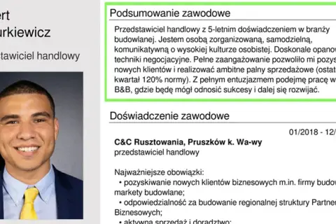 Jak napisać podsumowanie zawodowe w CV? Skuteczne przykłady