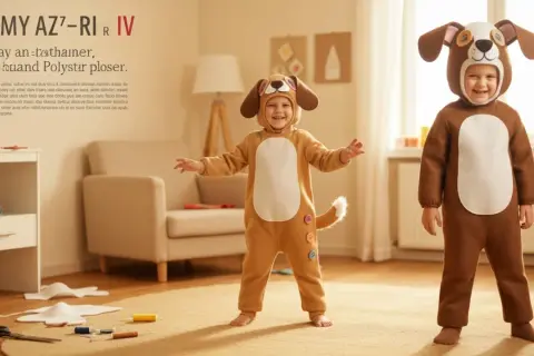 Strój zwierzaka DIY dla dziecka bez szycia? Zrób to krok po kroku!