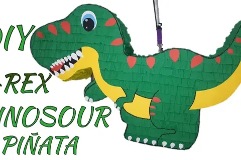 Jak łatwo stworzyć piniatę dinozaura DIY na wyjątkowe przyjęcie