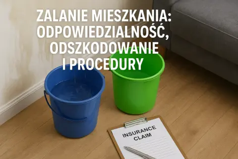 Zalanie mieszkania: Ile masz czasu na zgłoszenie szkody? Ekspert radzi!