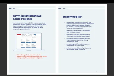 IKP to cyfrowy system ochrony zdrowia, który ułatwia dostęp do e-recept, historii leczenia i skierowań.