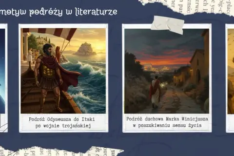 Motyw podróży w literaturze: Mały Książę, Odyseusz, Marek Winicjusz i dzieci na wielbłądach – każda podróż to inna historia.