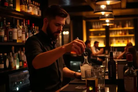Ile zarabia barman w Anglii? Zaskakujące różnice w wynagrodzeniu