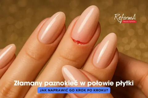 Złamany paznokieć w połowie płytki? Ten plaster to ratunek! Zobacz, jak naprawić go krok po kroku.