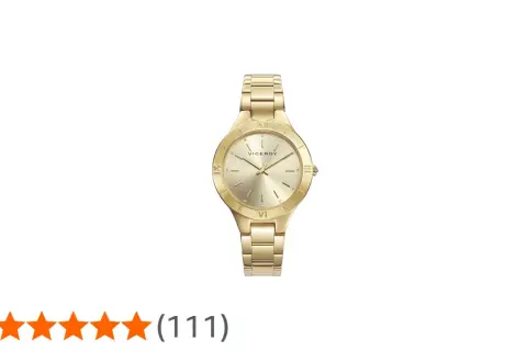Elegante reloj Viceroy oro mujer con detalles brillantes y números romanos. Un accesorio perfecto para cualquier ocasión.