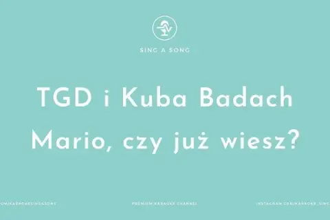 Mario, czy Ty wiesz? Pełny tekst, historia i poruszające przesłanie.