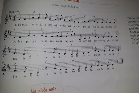 Partytura do Tańcuj, tańcuj - znajdź nuty i odkryj historię piosenki