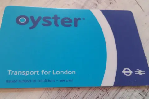 Karta Oyster, bilet 3 dniowy na metro londyn. Transport for London.