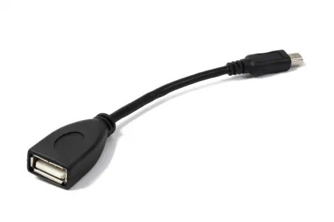 Adapter USB-A na Micro USB. Ułatwia drukowanie ze smartfona, pokazując, jak podłączyć telefon do drukarki.