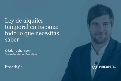 Kristian Johansson de Proddigia explica la ley de alquiler temporal en España, un tema clave tras el nuevo decreto alquileres.