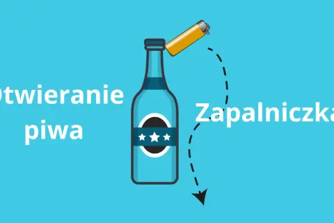 Jak otworzyć piwo zapalniczką - proste sposoby, które zaskoczą