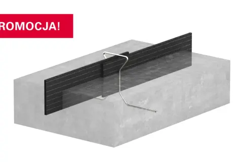 Blachy uszczelniające do betonu, zamocowane do fundamentu, tworzą barierę wodoodporną. Promocja!