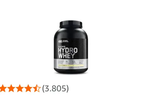 Optimum Nutrition Platinum Hydro Whey, ein Proteinshake für Muskelunterstützung und Erholung. Dieses Whey Hydrolysat in Velocity Vanilla ist ein Muss für Sportler.