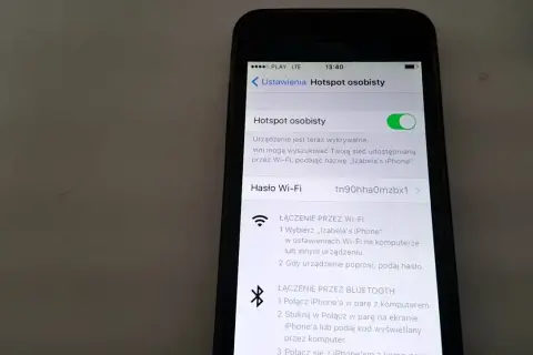 Jak połączyć hotspot iPhone z komputerem w prosty sposób bez problemów