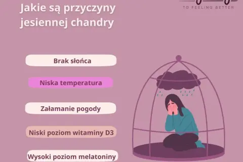Objawy jesiennej depresji: Kiedy to coś więcej niż chandra?