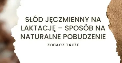 Słód jęczmienny na laktację gdzie kupić - najlepsze sklepy online