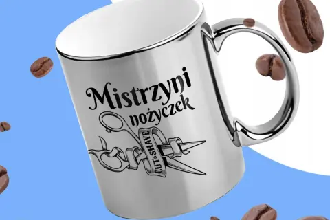 Kubek fryzjera: Jaki motyw doceni mistrz nożyczek?
