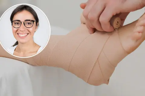 Ile trwa leczenie skręconej kostki? Ekspert radzi, jak skrócić czas.