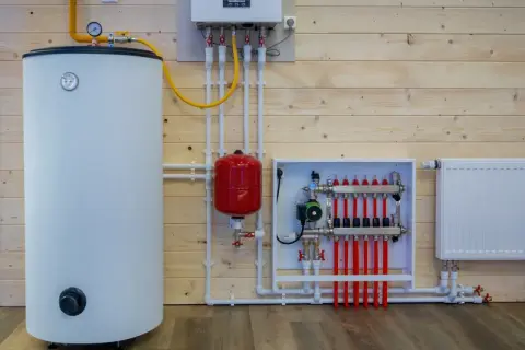 System grzewczy z bojlerem i rozdzielaczem do ogrzewania podłogowego. Idealny piec elektryczny na 70m2 to taki, który zapewni komfort cieplny.