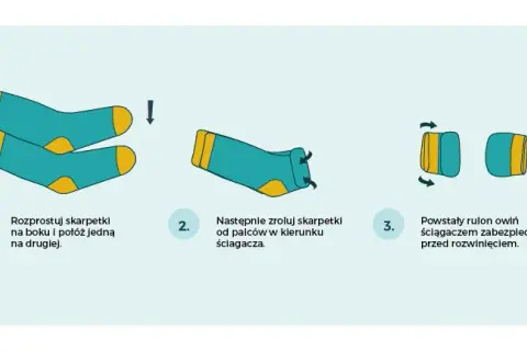 Jak składać skarpetki? 4 metody, porządek i oszczędność miejsca