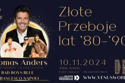 Ile kosztuje koncert Thomasa Andersa? Ceny biletów i szczegóły