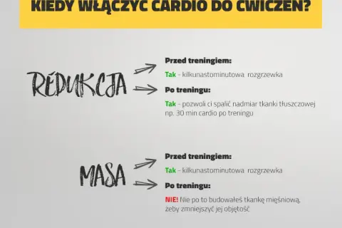 Cardio przed czy po treningu? Wybierz mądrze dla redukcji/masy
