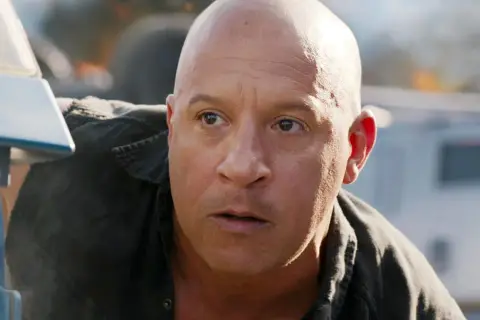 Dominic Toretto ser intensiv ut, redo för mer action i Fast & Furious 11.