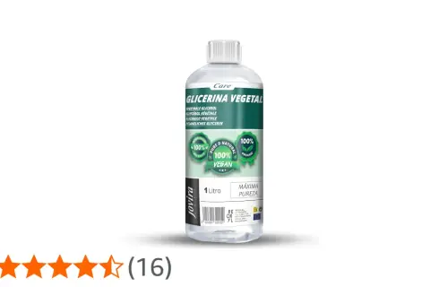 Flaccone di glicerina vegetale Jovira, 1 litro. Utile per idratare e ammorbidire la pelle, scopri a cosa serve il glicerolo!