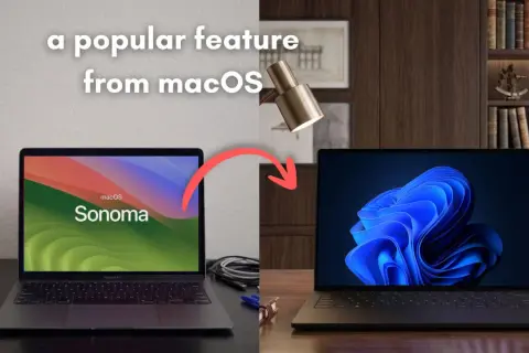 Porównanie macOS Sonoma i Windows 11. Dowiedz się, jak utworzyć skrót na pulpicie, aby ułatwić sobie pracę.